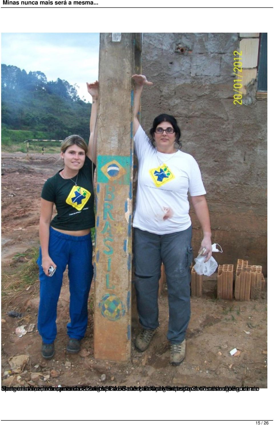 ASPARC Claudiane ao dede Helton, Saúde campanha - Associação Nicolau de Coordenador Congonhas,