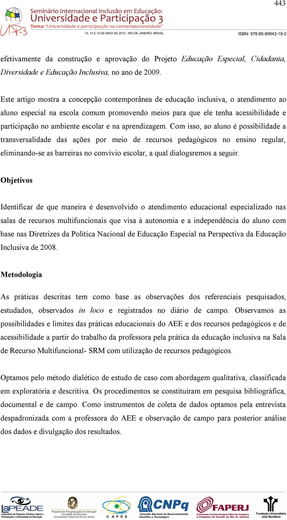 escolar e na aprendizagem.