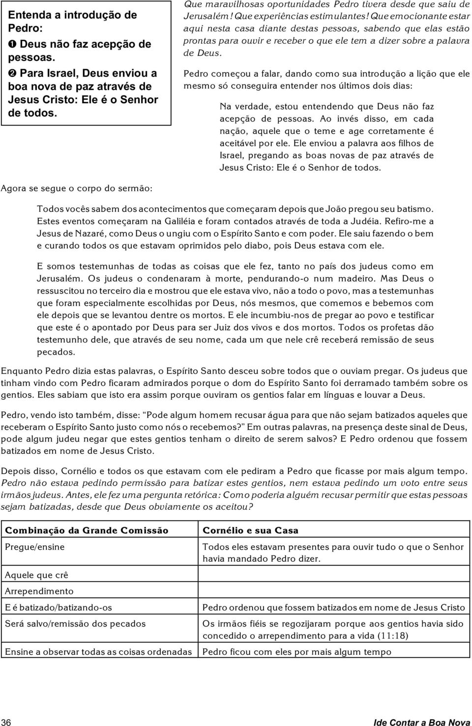 Que emocionante estar aqui nesta casa diante destas pessoas, sabendo que elas estão prontas para ouvir e receber o que ele tem a dizer sobre a palavra de Deus.