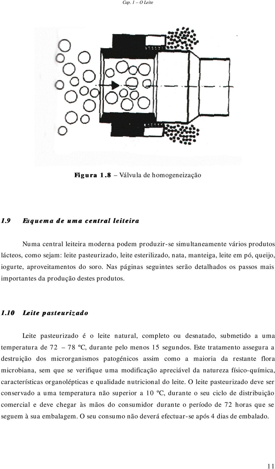 pó, queijo, iogurte, aproveitamentos do soro. Nas páginas seguintes serão detalhados os passos mais importantes da produção destes produtos. 1.