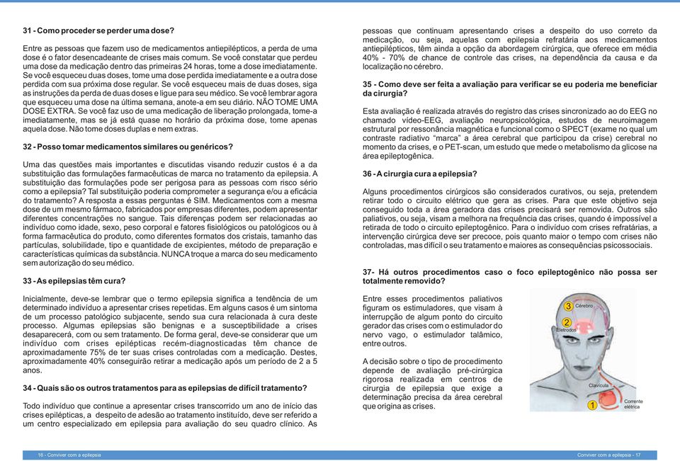 Se você esqueceu duas doses, tome uma dose perdida imediatamente e a outra dose perdida com sua próxima dose regular.