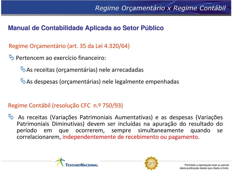 Regime Contábil (resolução CFC n.