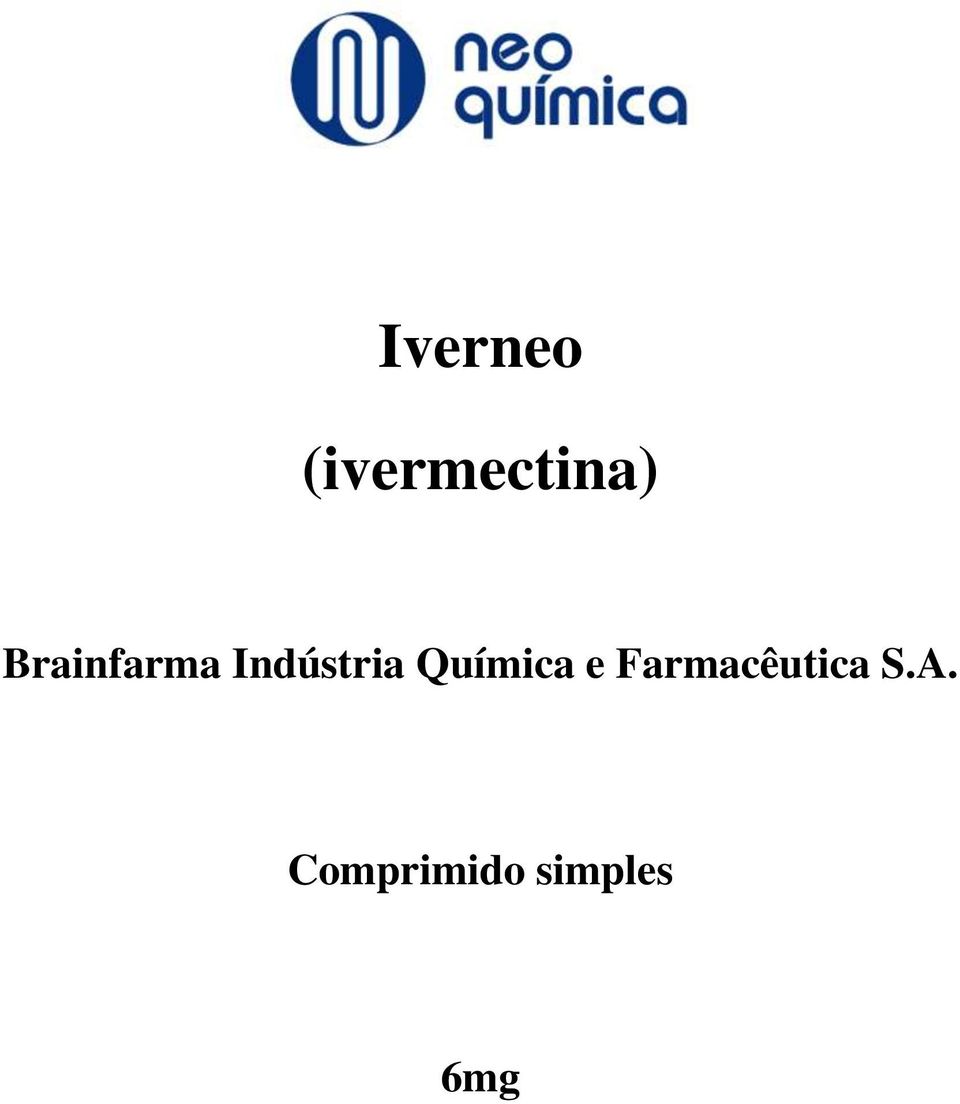 Química e Farmacêutica