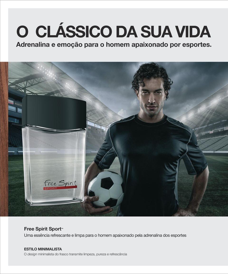 Original love letter Free Spirit Sport Uma essência refrescante e limpa