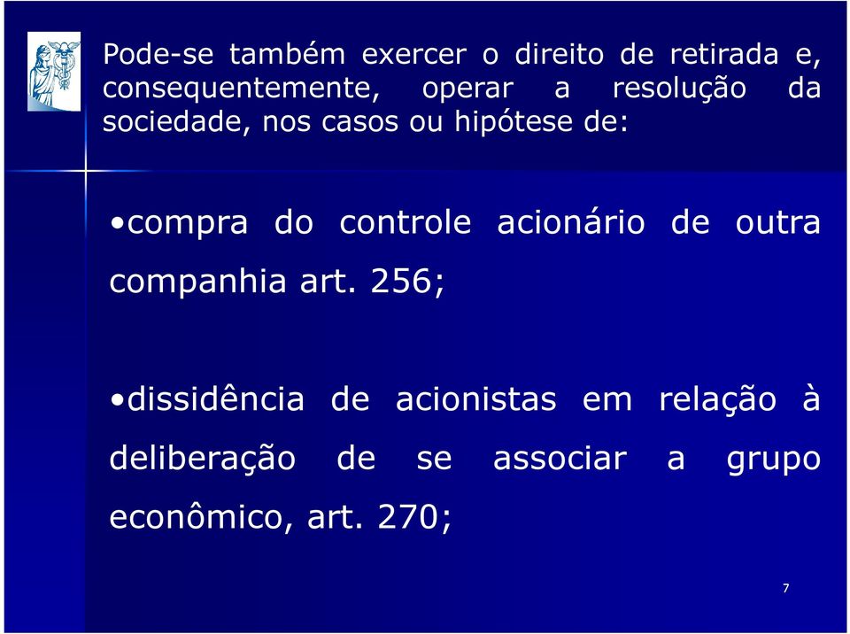 controle acionário de outra companhia art.