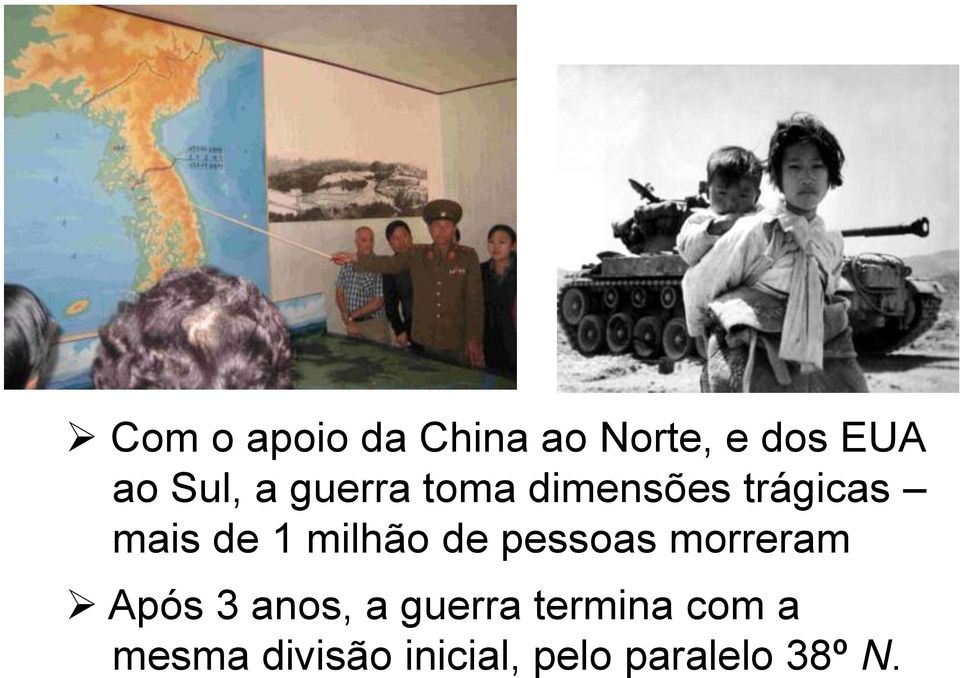 de pessoas morreram Após 3 anos, a guerra termina