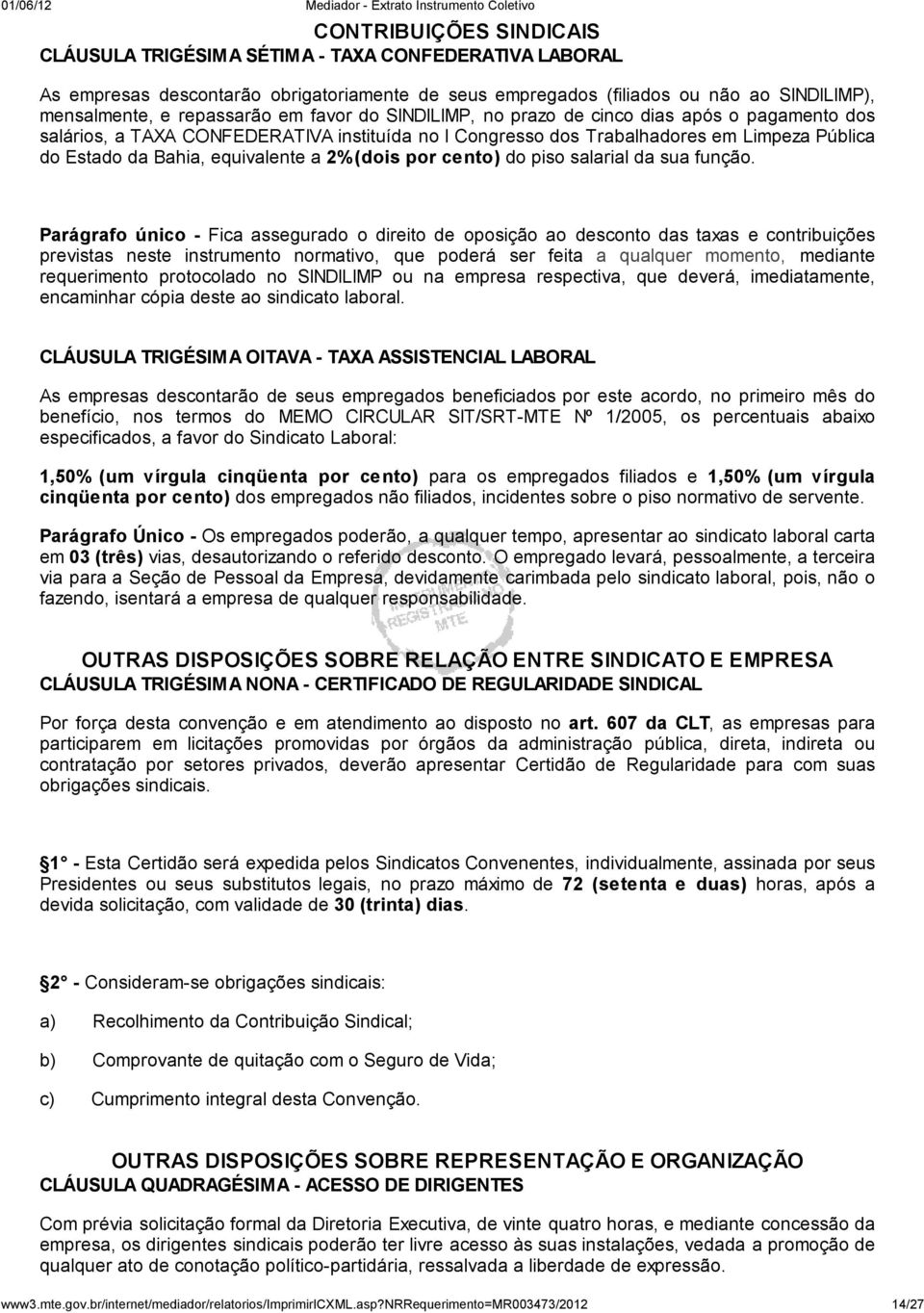 (dois por cento) do piso salarial da sua função.