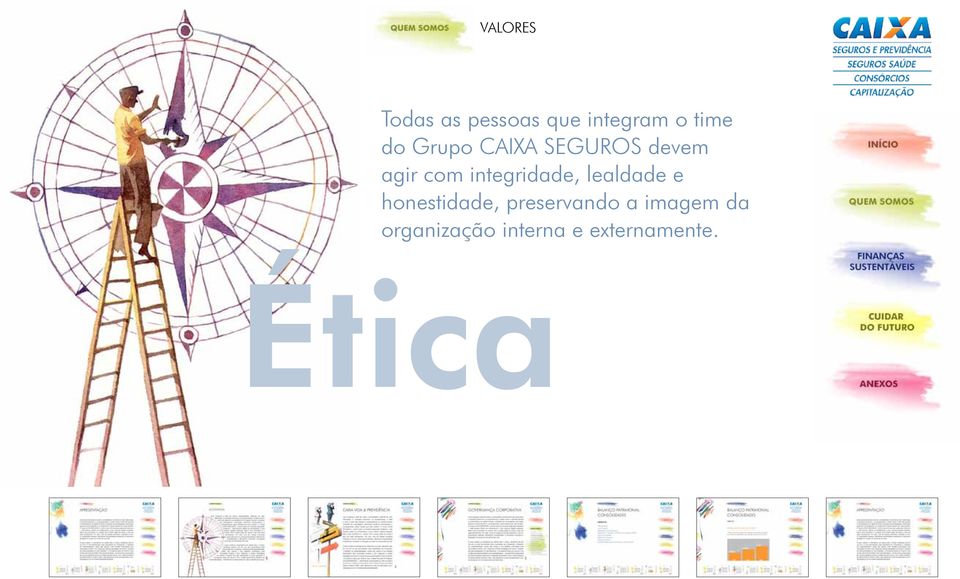 integridade, lealdade e honestidade,