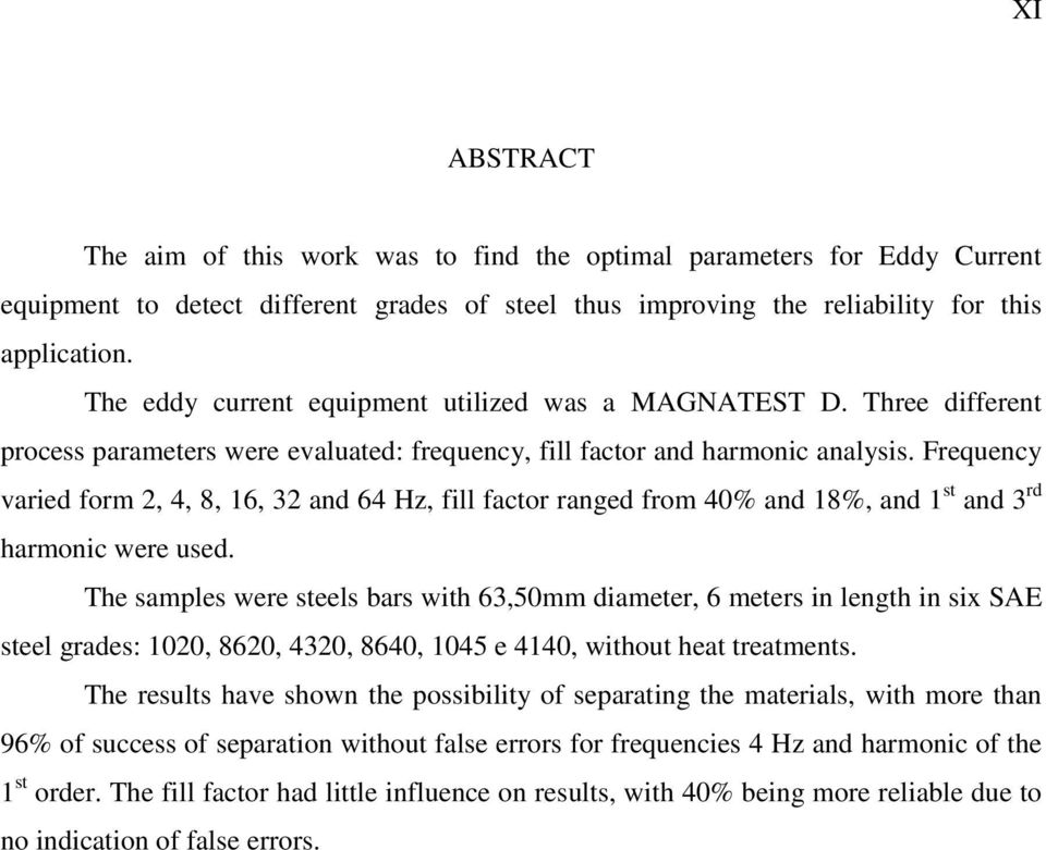 Frequency varied form 2, 4, 8, 16, 32 and 64 Hz, fill factor ranged from 40% and 18%, and 1 st and 3 rd harmonic were used.