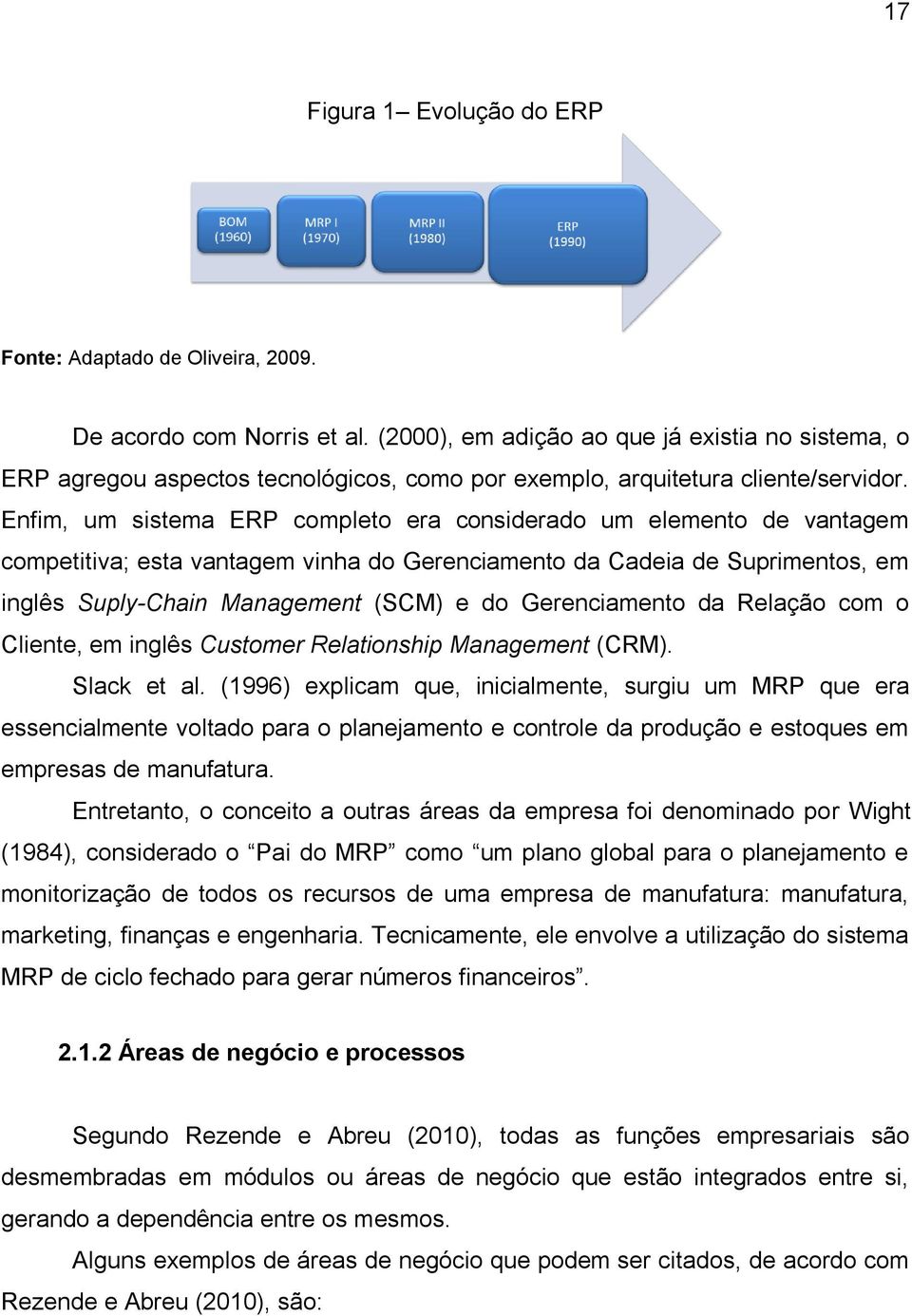 Enfim, um sistema ERP completo era considerado um elemento de vantagem competitiva; esta vantagem vinha do Gerenciamento da Cadeia de Suprimentos, em inglês Suply-Chain Management (SCM) e do