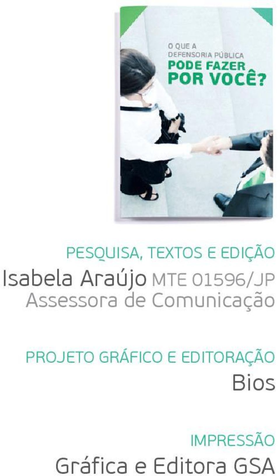 Comunicação Projeto gráfico e