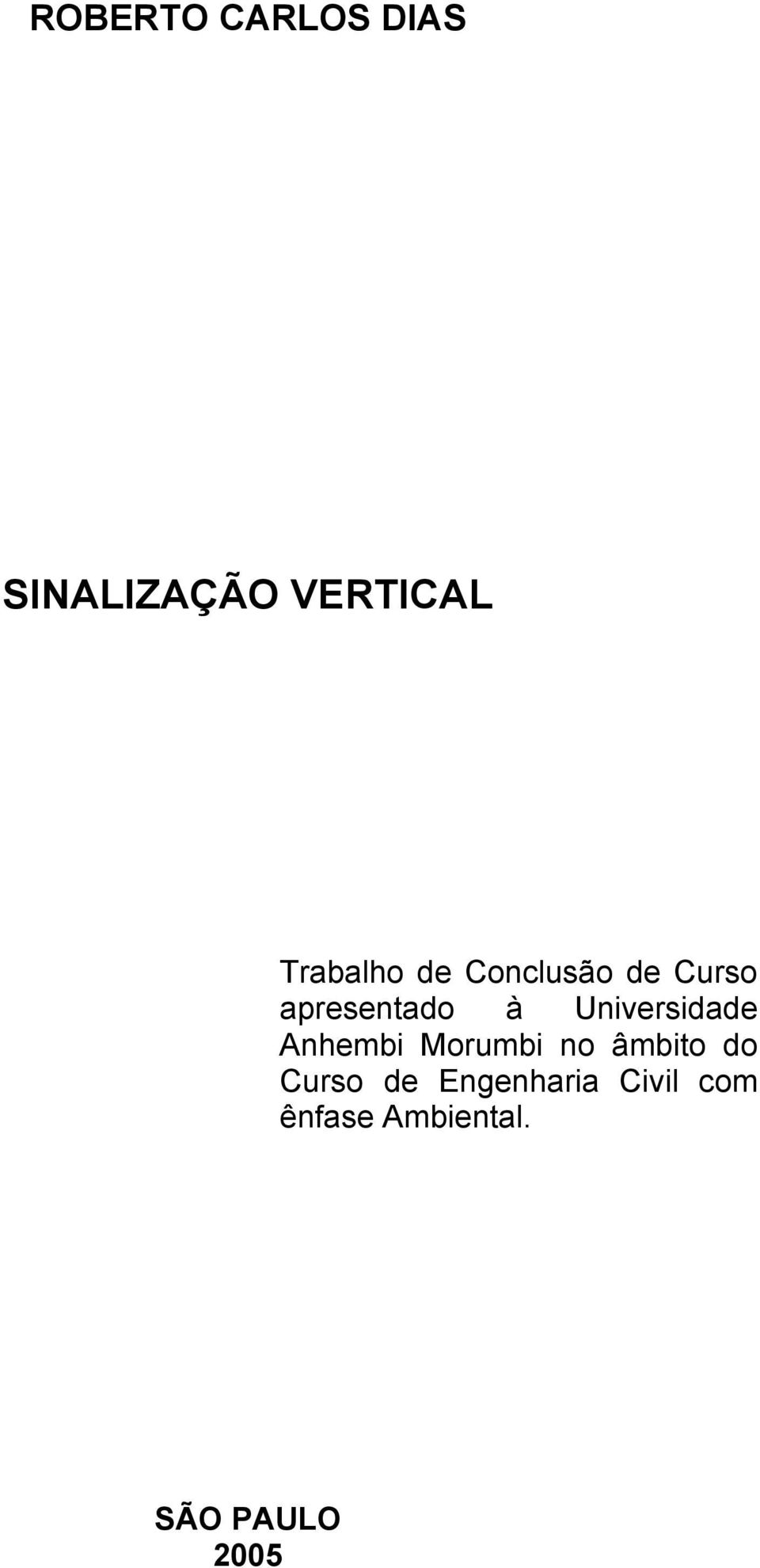 Universidade Anhembi Morumbi no âmbito do Curso