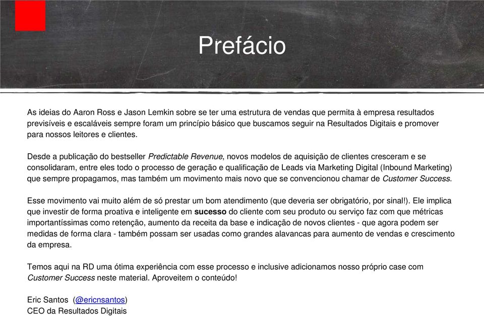 Desde a publicação do bestseller Predictable Revenue, novos modelos de aquisição de clientes cresceram e se consolidaram, entre eles todo o processo de geração e qualificação de Leads via Marketing