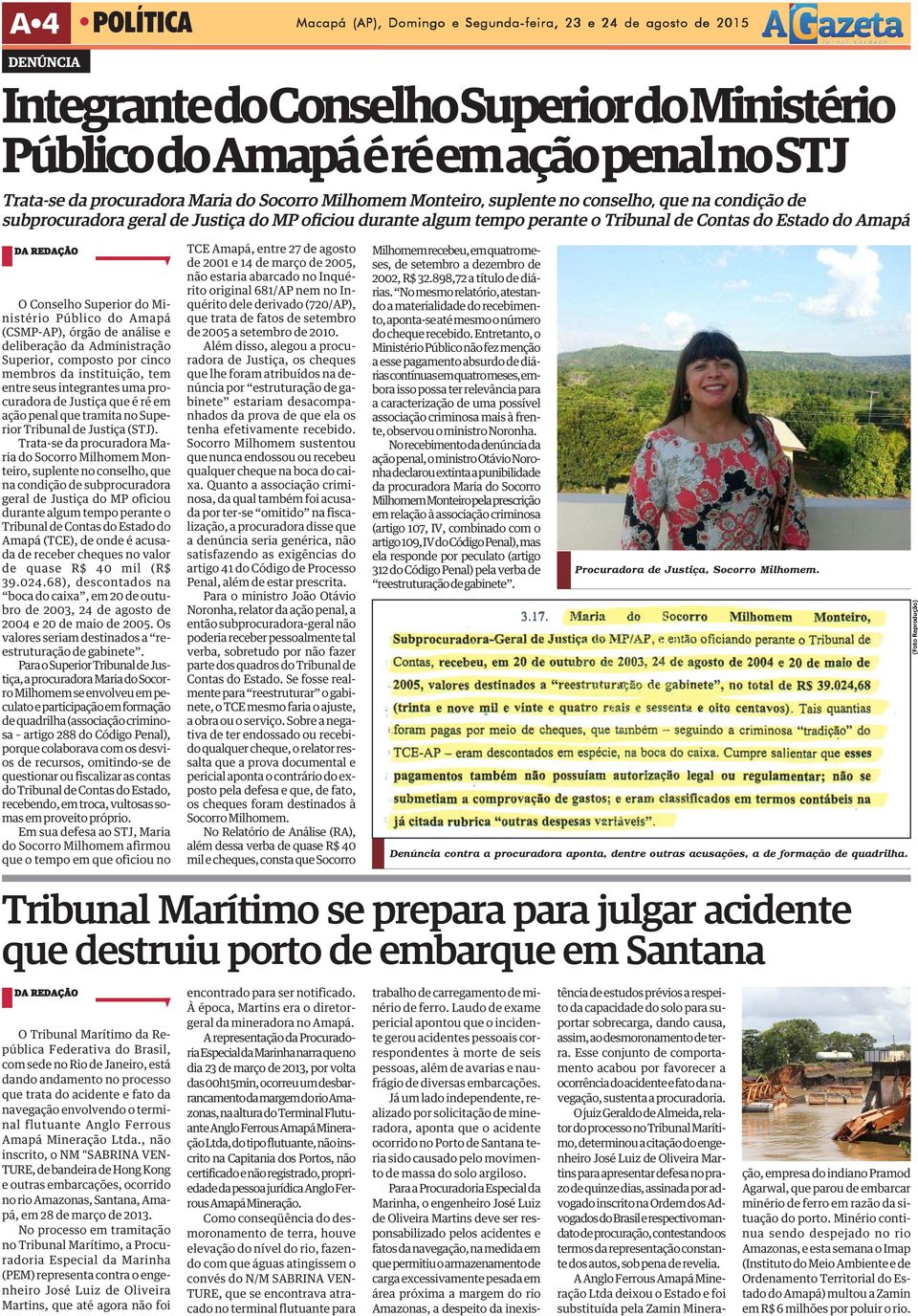 REDAÇÃO O Conselho Superior do Ministério Público do Amapá (CSMP-AP), órgão de análise e deliberação da Administração Superior, composto por cinco membros da instituição, tem entre seus integrantes