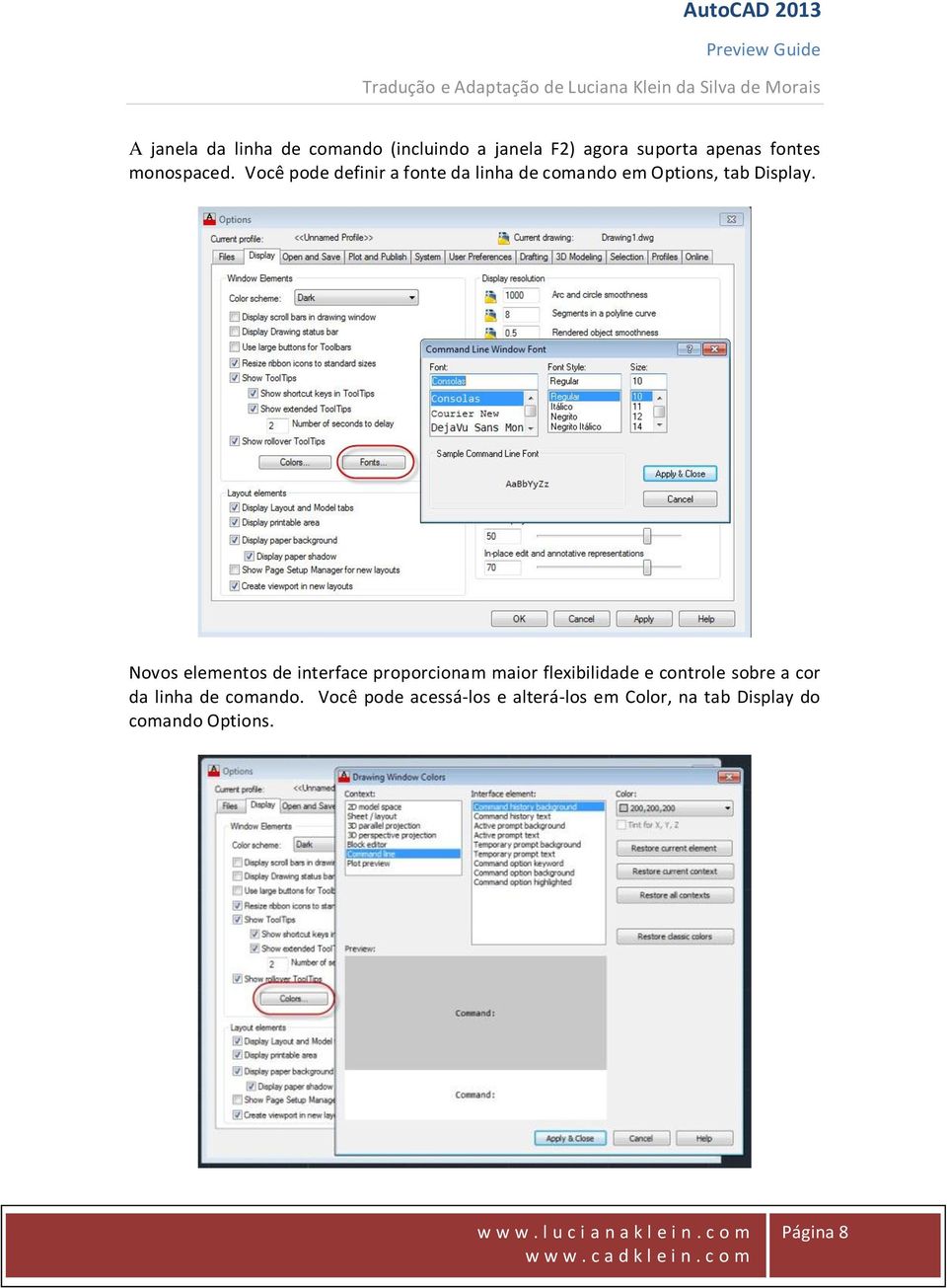 Novos elementos de interface proporcionam maior flexibilidade e controle sobre a cor da