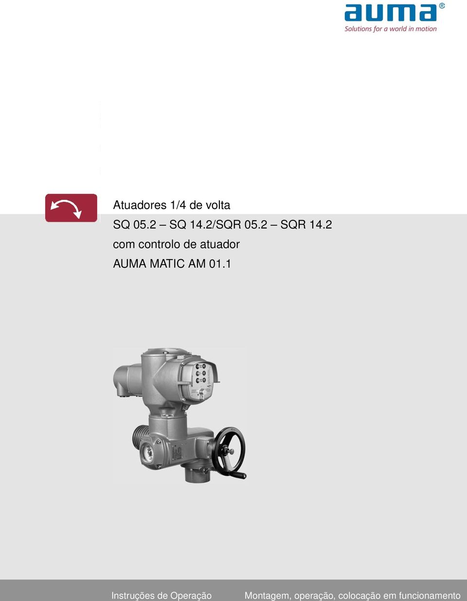 2 com controlo de atuador AUMA MATIC AM 01.