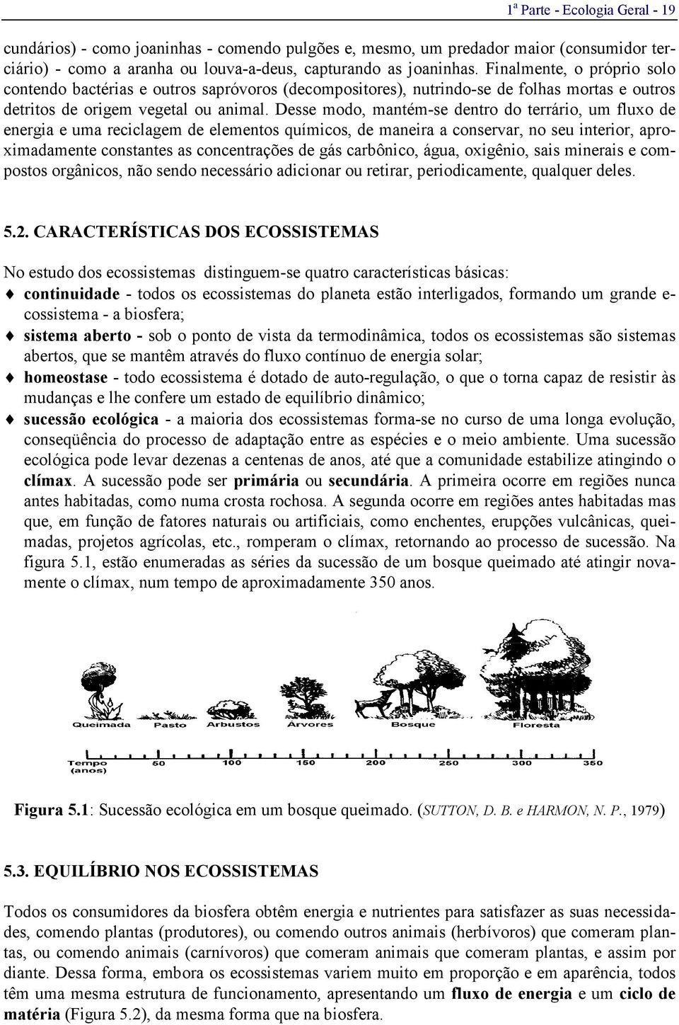 Desse modo, mantém-se dentro do terrário, um fluxo de energia e uma reciclagem de elementos químicos, de maneira a conservar, no seu interior, aproximadamente constantes as concentrações de gás