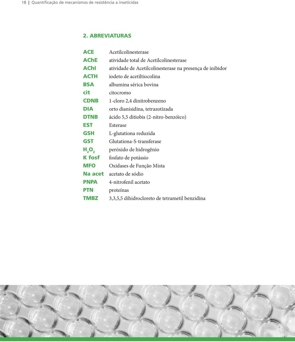 Acetilcolinesterase atividade de Acetilcolinesterase na presença de inibidor iodeto de acetiltiocolina albumina sérica bovina citocromo 1-cloro 2,4 dinitrobenzeno