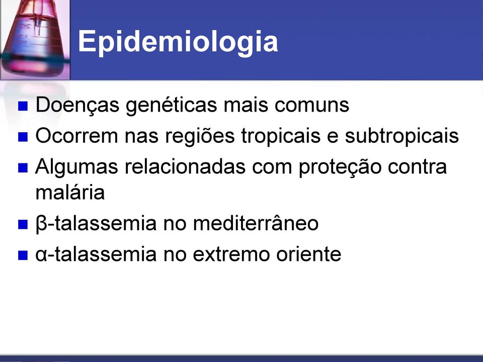 Algumas relacionadas com proteção contra malária