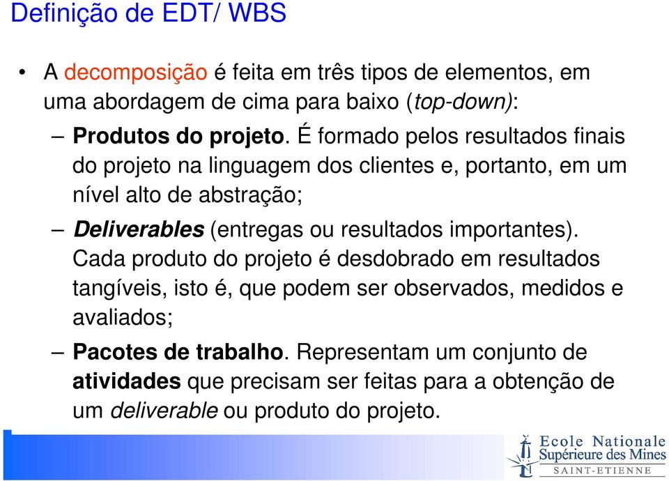 resultados importantes).