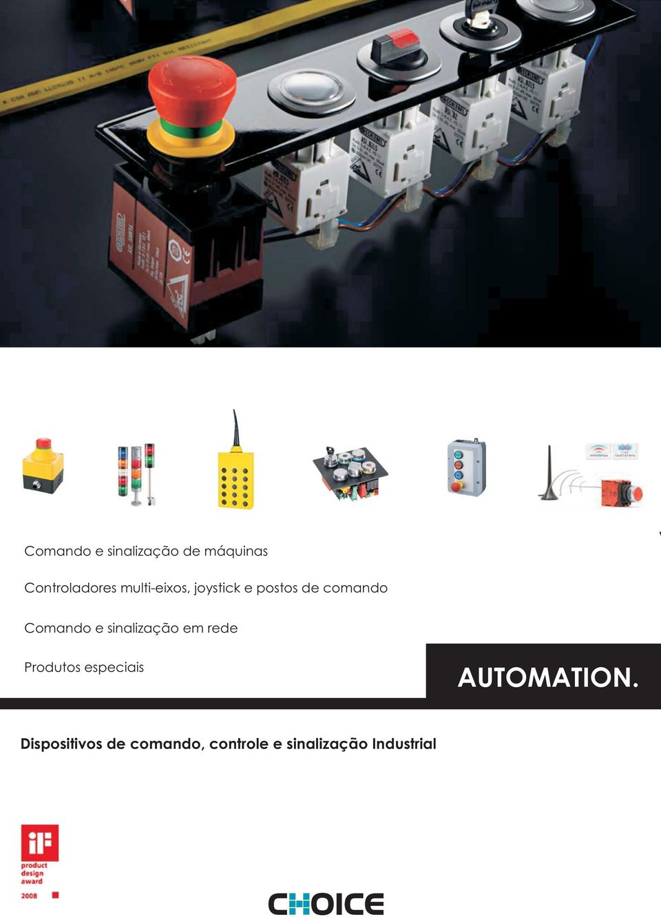 sinalização em rede Produtos especiais AUTOMATION.