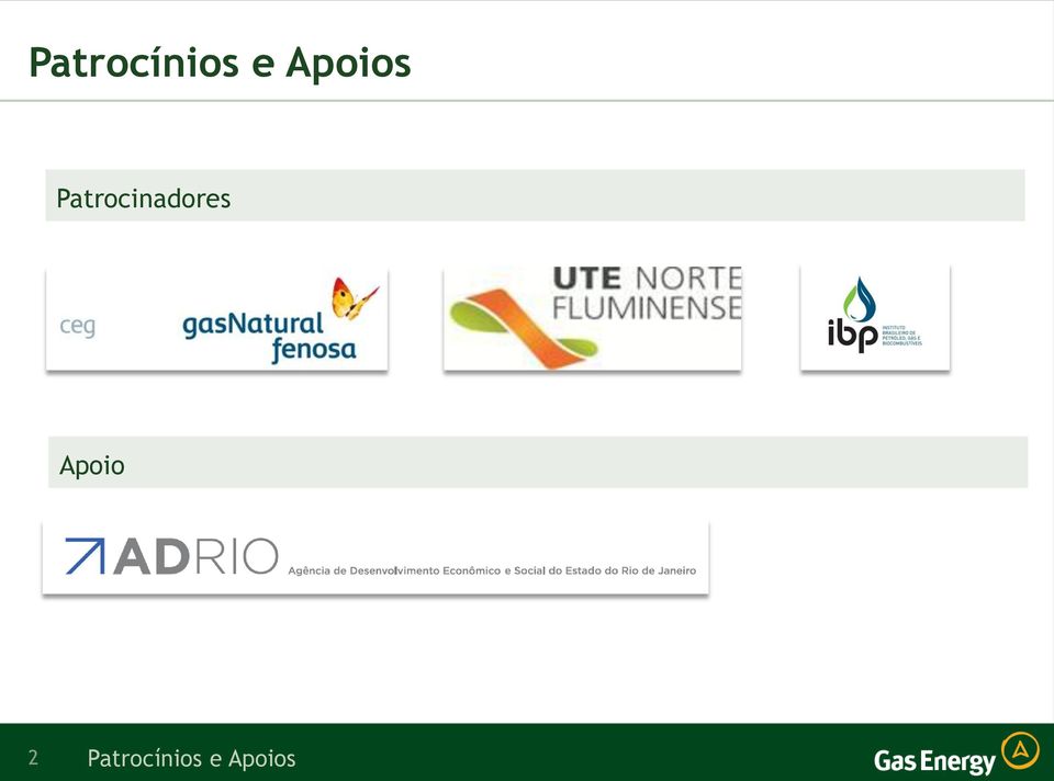 Patrocinadores