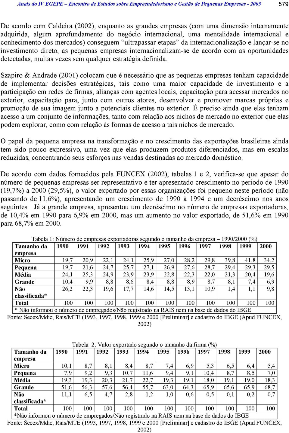 direto, as pequenas empresas internacionalizam-se de acordo com as oportunidades detectadas, muitas vezes sem qualquer estratégia definida.