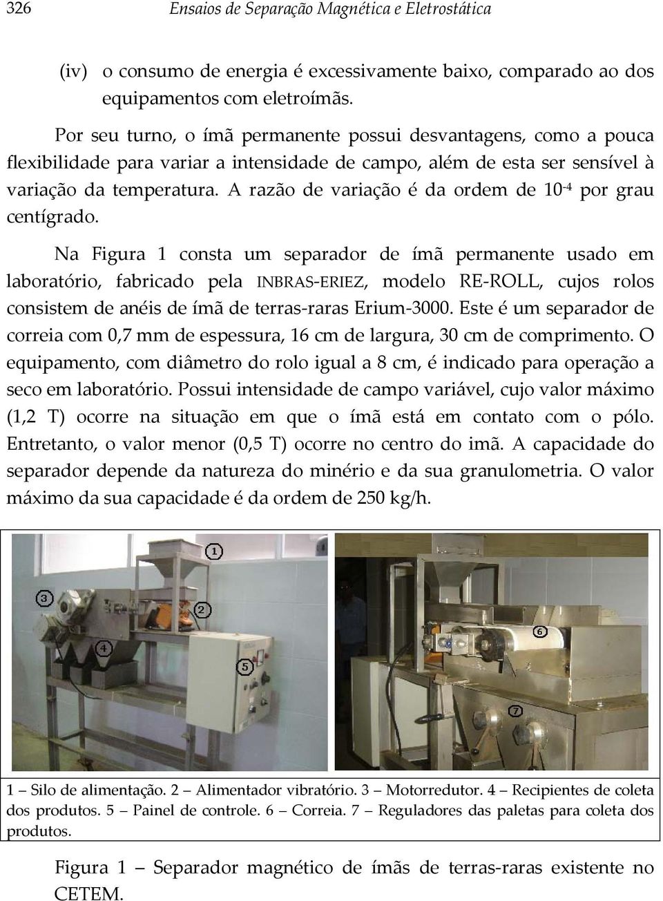 A razão de variação é da ordem de 10-4 por grau centígrado.