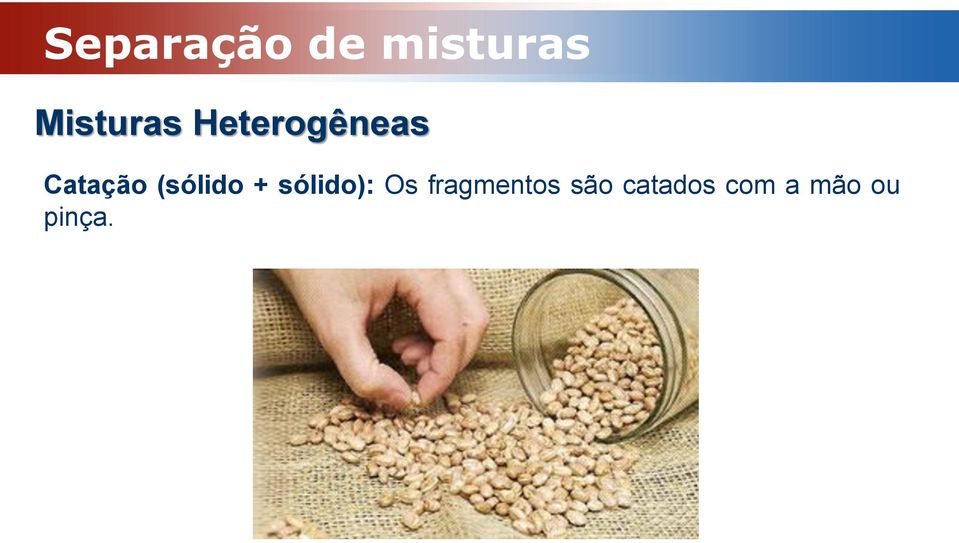 fragmentos são