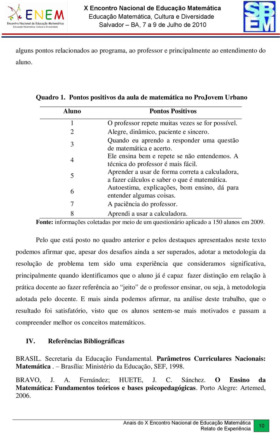 Quando eu aprendo a responder uma questão 3 de matemática e acerto. Ele ensina bem e repete se não entendemos. A 4 técnica do professor é mais fácil.