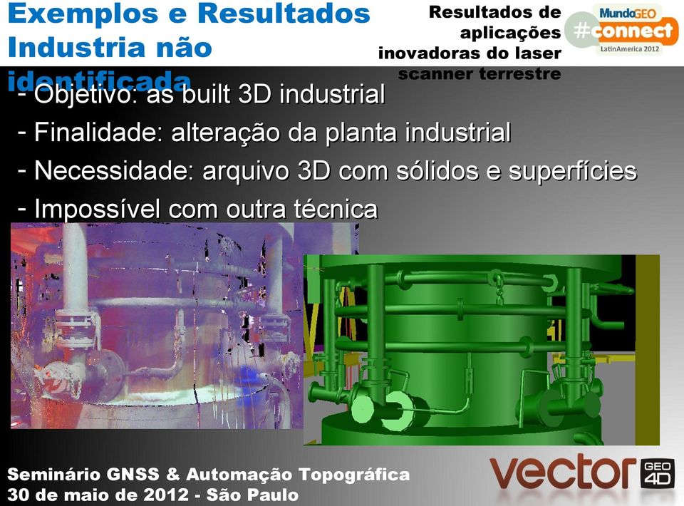 alteração da planta industrial - Necessidade: