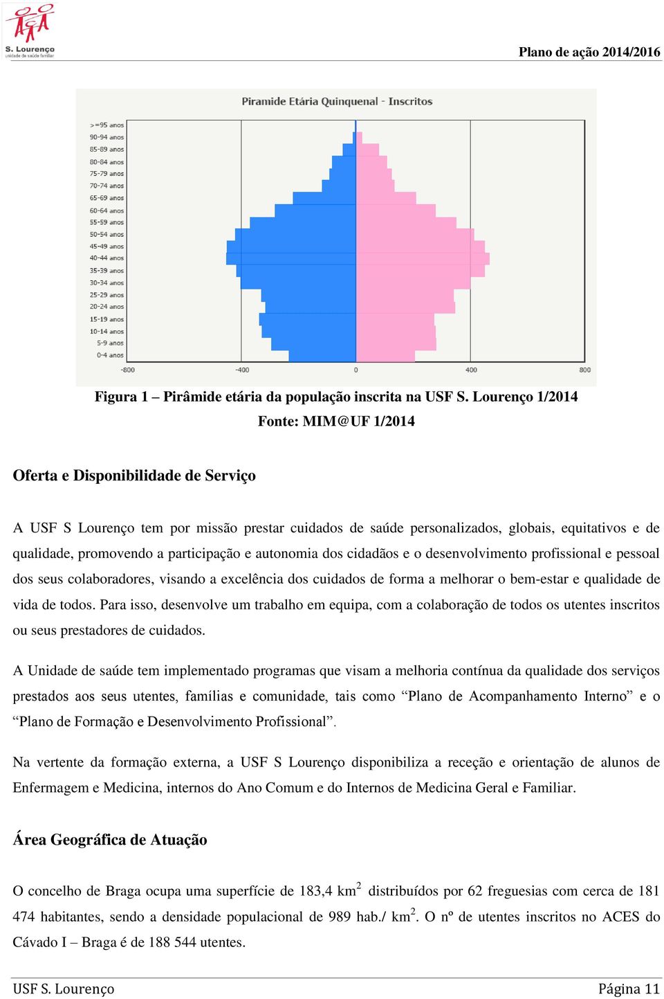 participação e autonomia dos cidadãos e o desenvolvimento profissional e pessoal dos seus colaboradores, visando a excelência dos cuidados de forma a melhorar o bem-estar e qualidade de vida de todos.