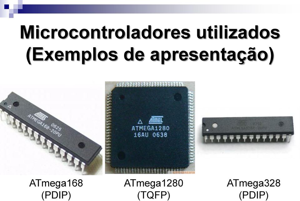 apresentação) ATmega168