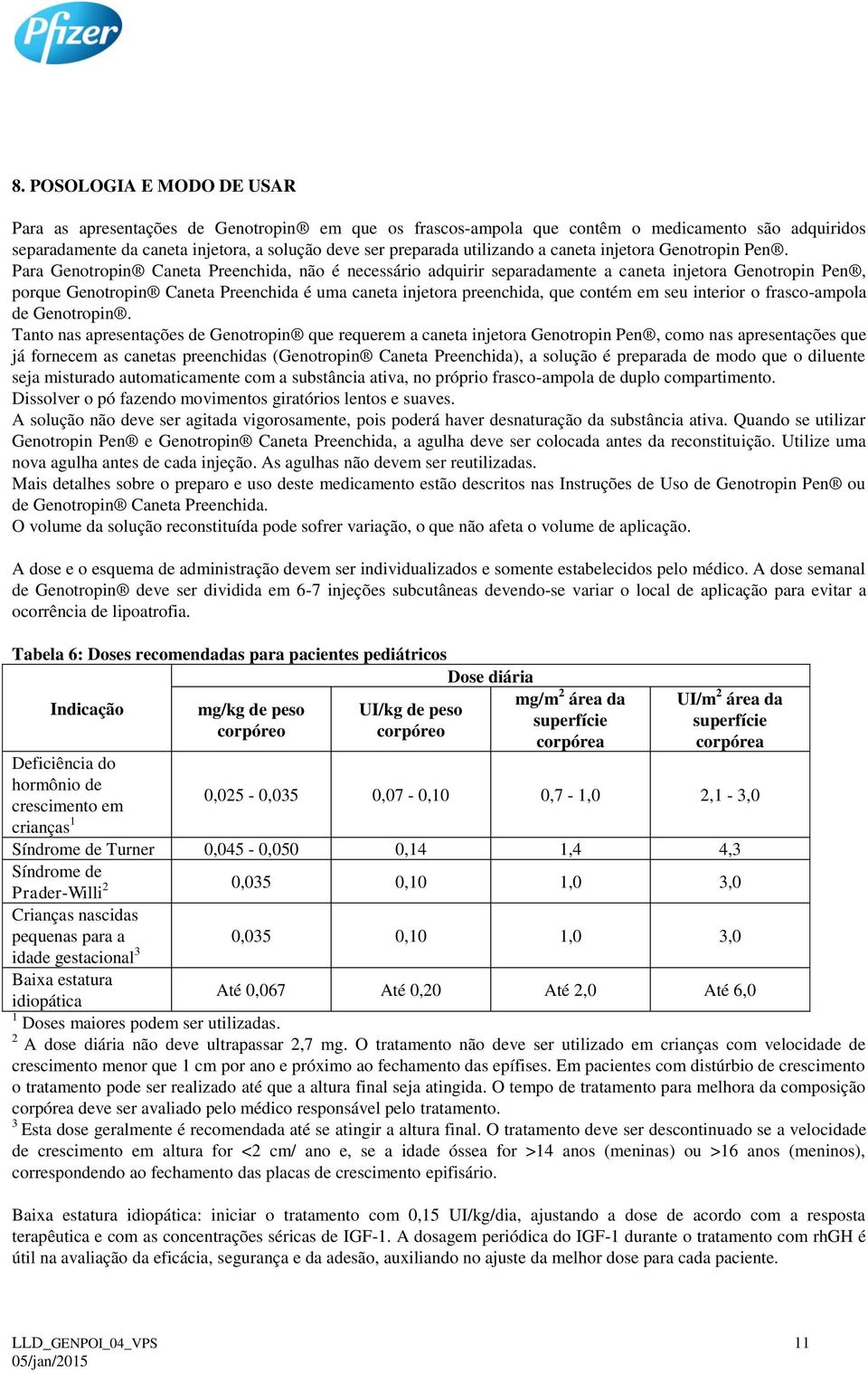 Para Caneta Preenchida, não é necessário adquirir separadamente a caneta injetora Genotropin Pen, porque Caneta Preenchida é uma caneta injetora preenchida, que contém em seu interior o frasco-ampola