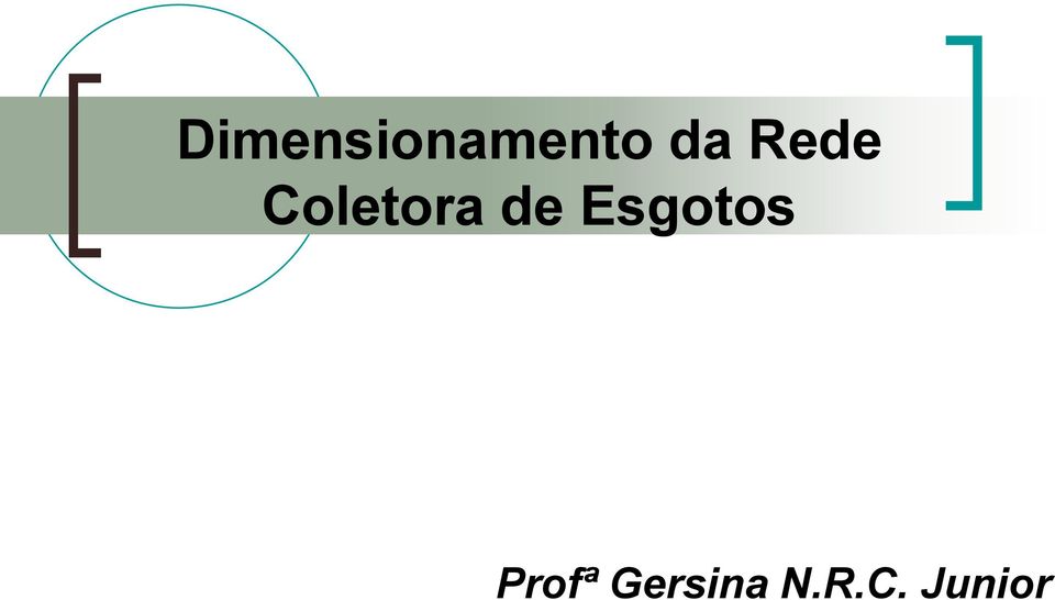 Esgotos Profª