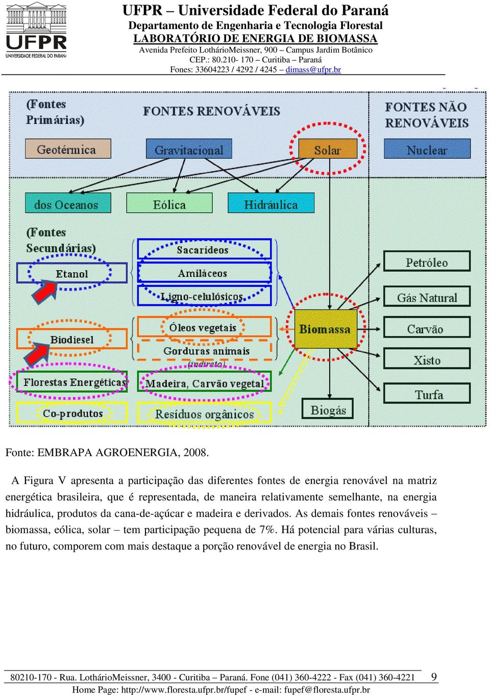 representada, de maneira relativamente semelhante, na energia hidráulica, produtos da cana-de-açúcar e madeira e