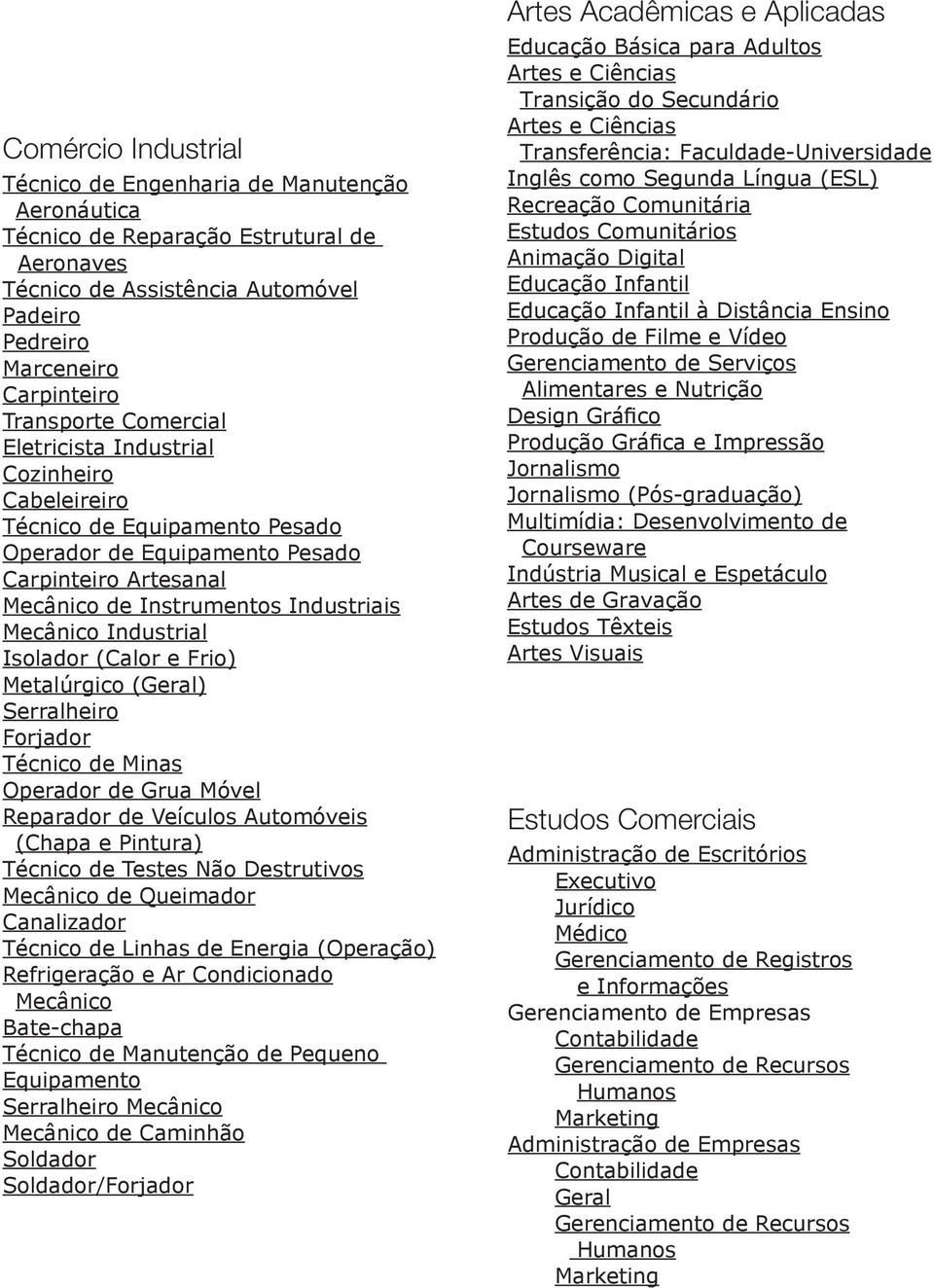 Isolador (Calor e Frio) Metalúrgico (Geral) Serralheiro Forjador Técnico de Minas Operador de Grua Móvel Reparador de Veículos Automóveis (Chapa e Pintura) Técnico de Testes Não Destrutivos Mecânico