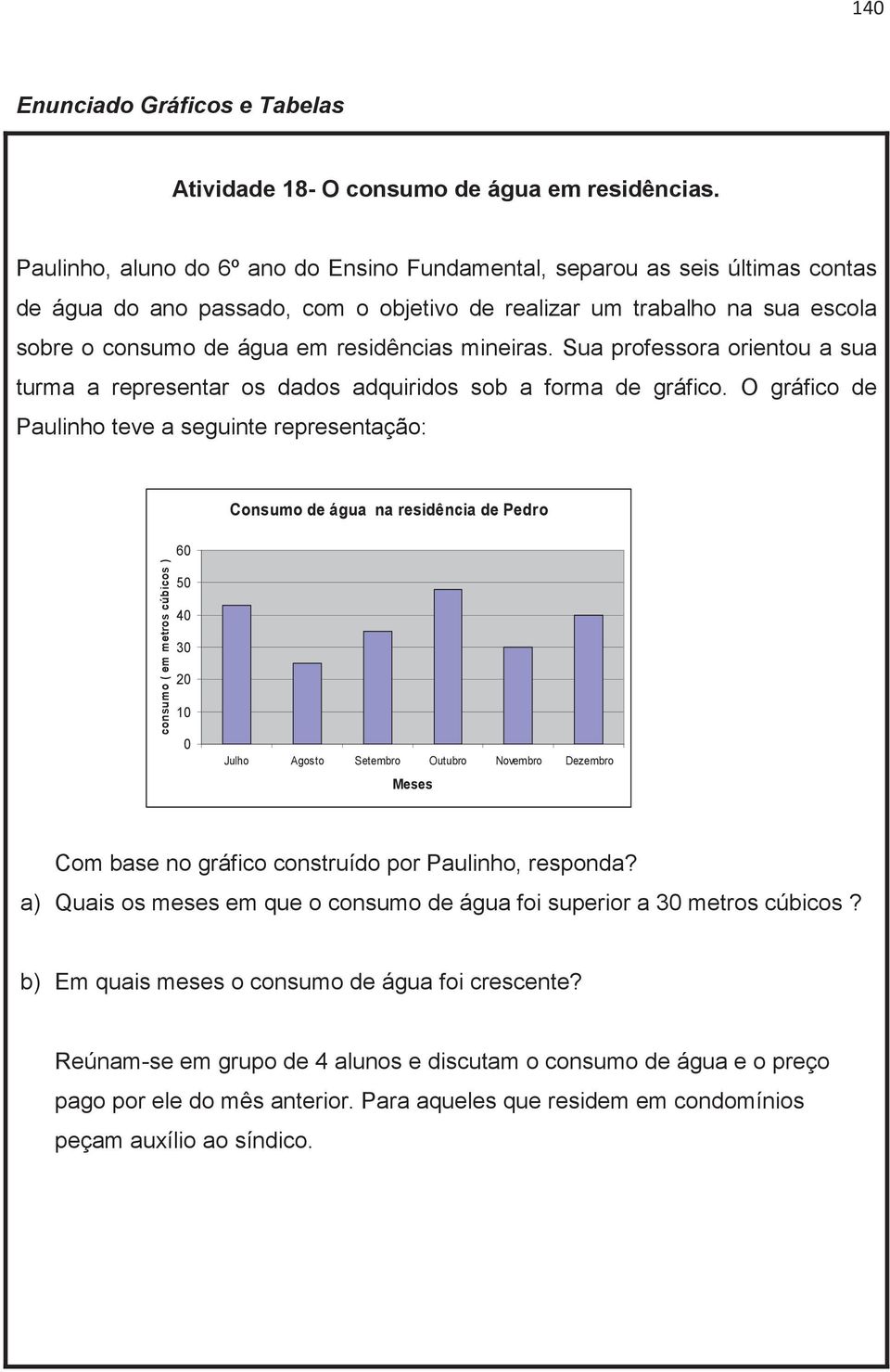 mineiras. Sua professora orientou a sua turma a representar os dados adquiridos sob a forma de gráfico.