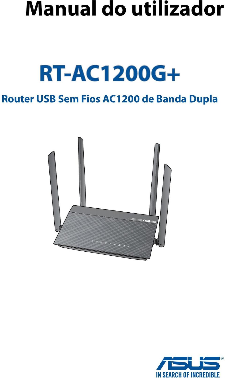 RT-AC1200G+ Router