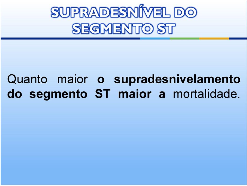 o supradesnivelamento do