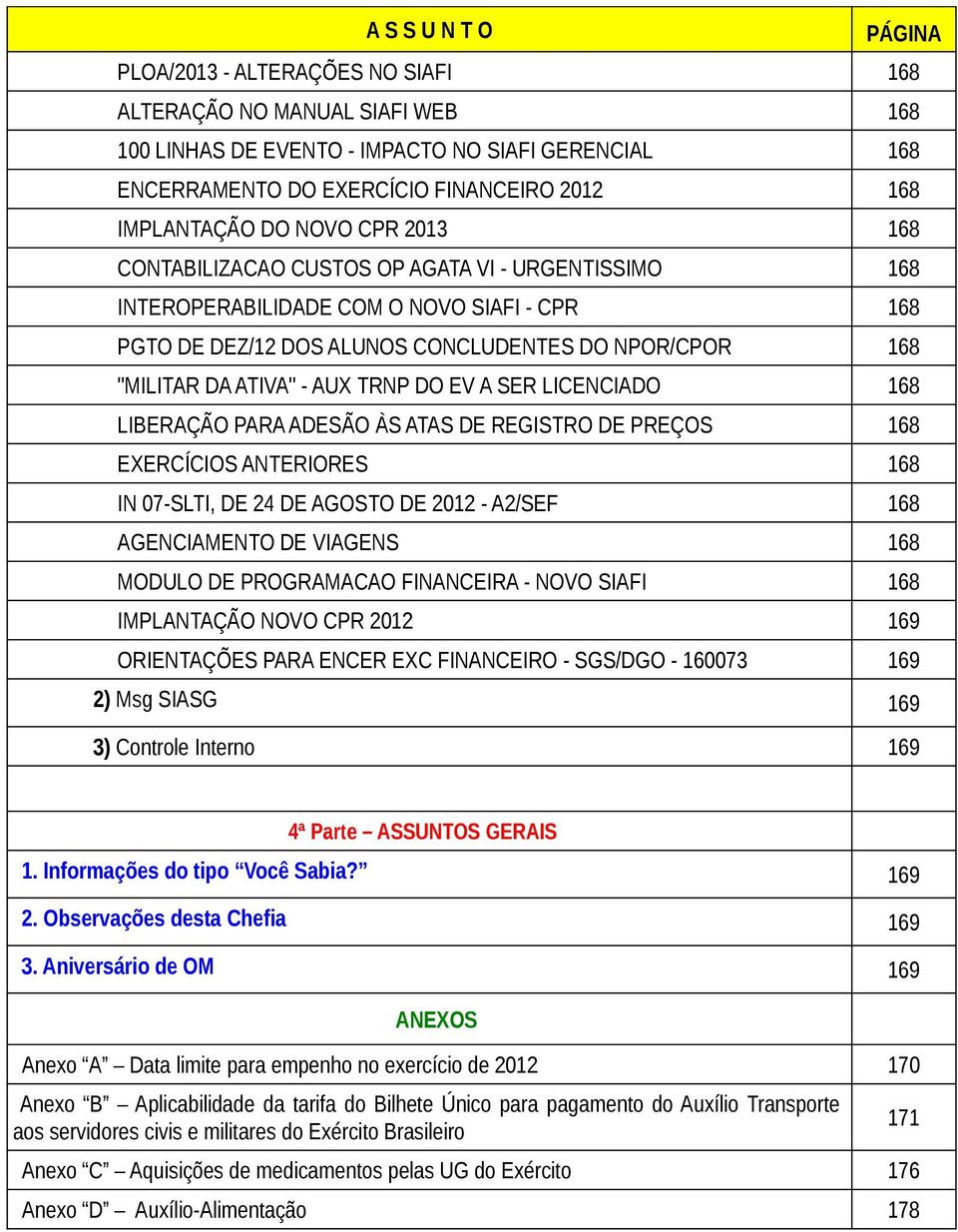 LIBERAÇÃO PARA ADESÃO ÀS ATAS DE REGISTRO DE PREÇOS EXERCÍCIOS ANTERIORES IN 07-SLTI, DE 24 DE AGOSTO DE 2012 - A2/SEF AGENCIAMENTO DE VIAGENS MODULO DE PROGRAMACAO FINANCEIRA - NOVO SIAFI