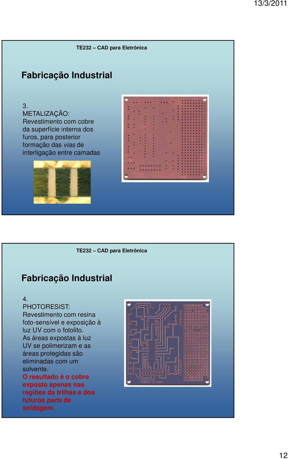 interligação entre camadas Fabricação Industrial 4.