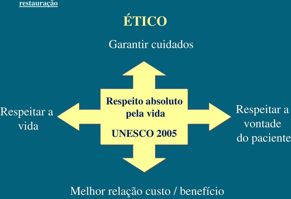 vida UNESCO 2005 Respeitar a vontade do