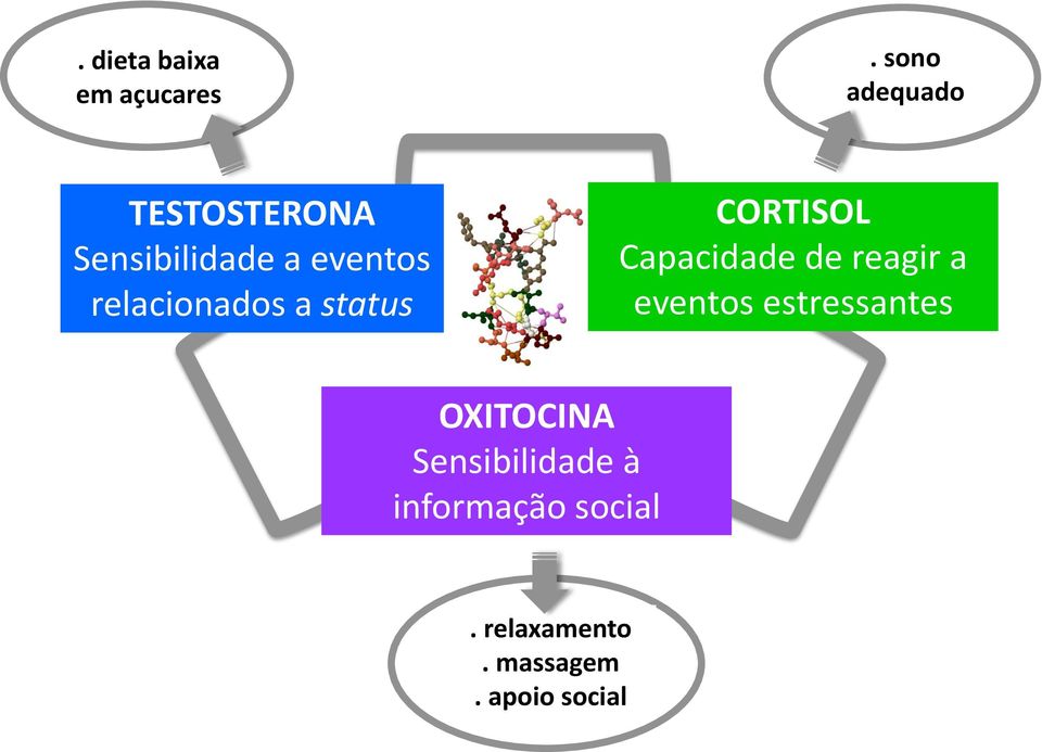 relacionados a status CORTISOL Capacidade de reagir a