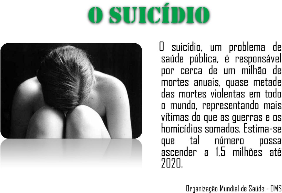 representando mais vítimas do que as guerras e os homicídios somados.