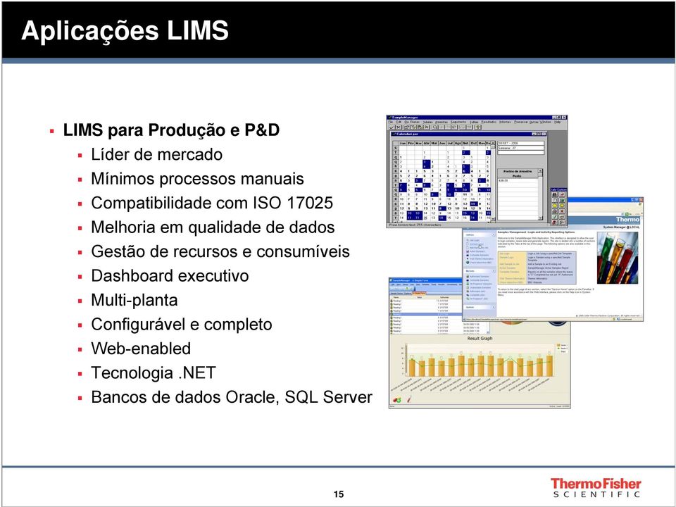 dados Gestão de recursos e consumíveis Dashboard executivo Multi-planta