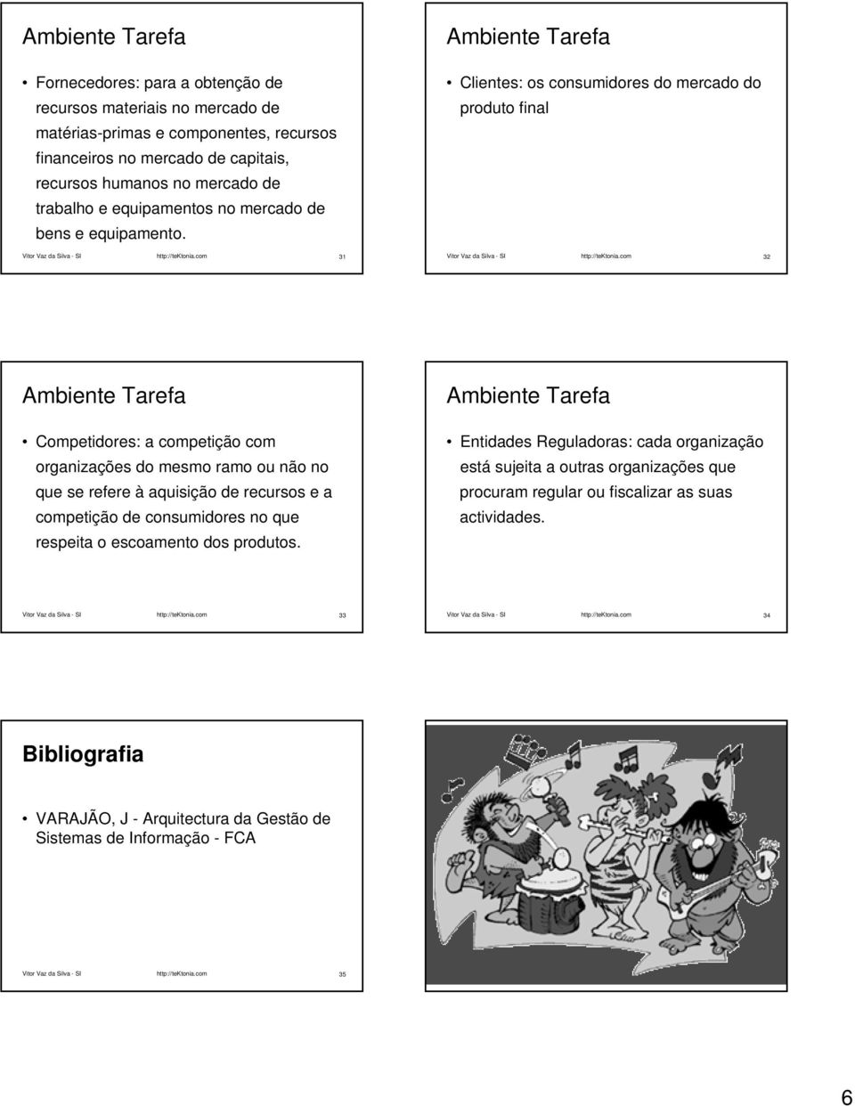 com 32 Competidores: a competição com organizações do mesmo ramo ou não no que se refere à aquisição de recursos e a competição de consumidores no que respeita o escoamento dos produtos.