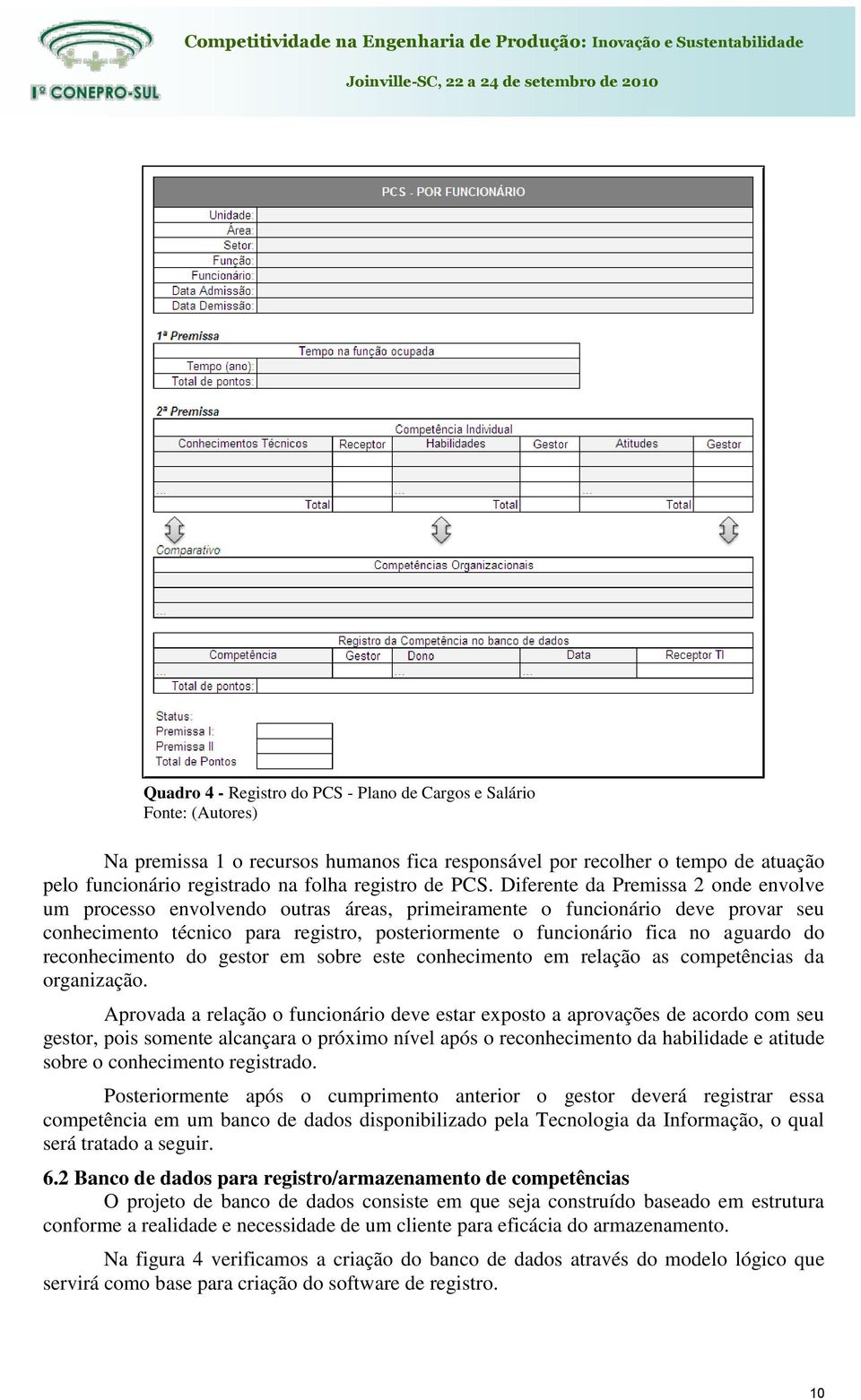 Diferente da Premissa 2 onde envolve um processo envolvendo outras áreas, primeiramente o funcionário deve provar seu conhecimento técnico para registro, posteriormente o funcionário fica no aguardo