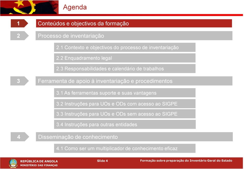 1 As ferramentas suporte e suas vantagens 3.2 Instruções para UOs e ODs com acesso ao SIGPE 3.