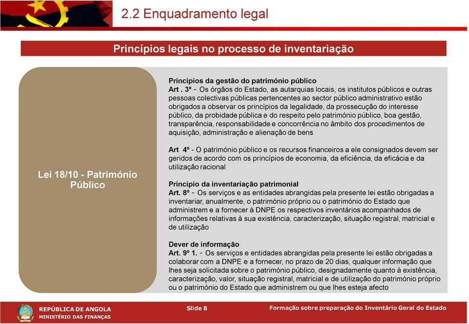 legalidade, da prossecução do interesse público, da probidade pública e do respeito pelo património público, boa gestão, transparência, responsabilidade e concorrência no âmbito dos procedimentos de